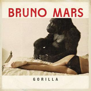 Bruno Mars Gorilla artwork